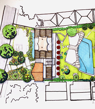 bản vẽ thiết kế cảnh quan Saigon Landscape
