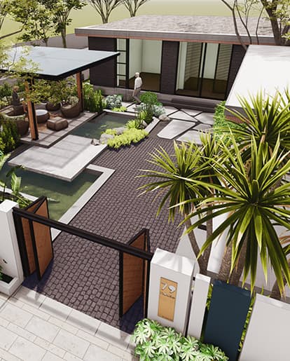thiết kế biệt thự nhà vườn 79 house đồng tháp - Cảnh Quan Sài Gòn