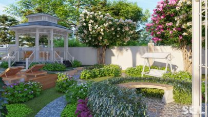 Nguyên tắc để sở hữu một không gian sân vườn xanh đẹp